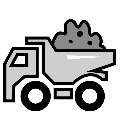 resources icon - dump truck